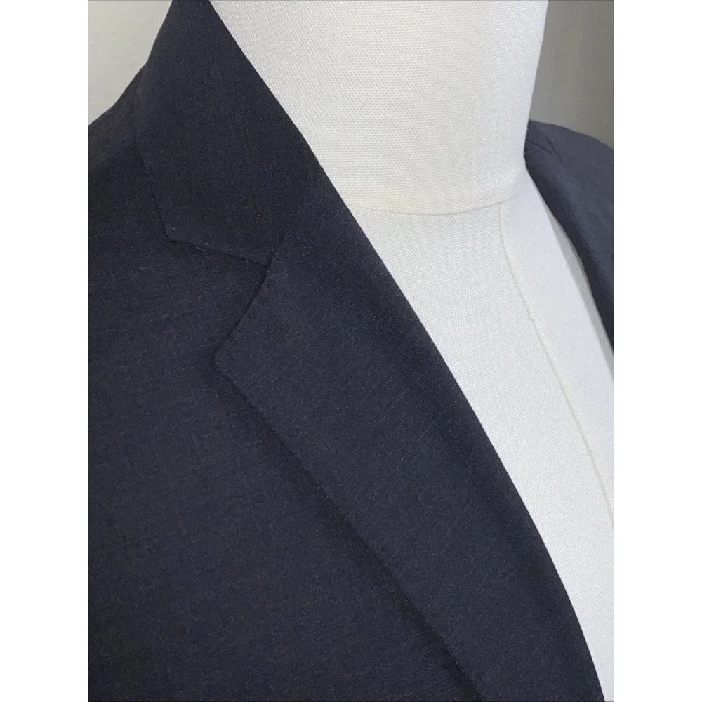 Brooks Brothers Explorer Regent Mens Black  Blazer  40R Stretch Wool Sport Coat